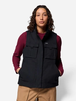 Теплый жилет короткий женский Columbia 232637826 XS Черный (1161498862)