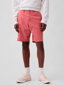 Шорты хлопковые короткие мужские GAP 28042559 38 Розовые (1162213537)