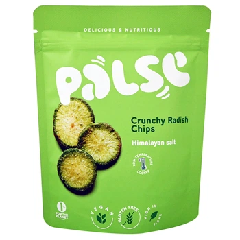 Чипси з редьки з гімалайською сіллю Palse 50 г (21653717)
