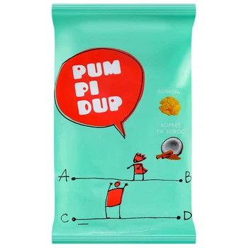 Попкорн з корицею та кокосом Pumpidup 90 г (19417582)