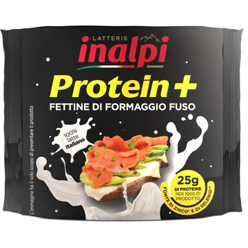 Сир плавлений Protein слайси Inalpi 140 г (21783241)