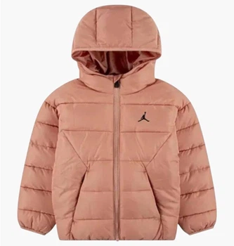 Куртка дитяча Nike Brooklyn Puffer Peach XL зріст 164 см Персиковий 45F014-R1O