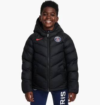 Куртка дитяча Nike Sportswear Psg Black L зріст 152 см Чорний FQ3425-010