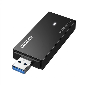 Wi-Fi адаптер Ugreen WiFi6 / AX3000 / Два диапазона / MU-MIMO / OFDMA / USB 3.0