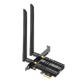 Wi-Fi/Bluetooth адаптер EB-LINK Intel 7265 WiFi5 / 1167 Мбіт/с / Bluetooth 4.2 / Два діапазони / PCI Express