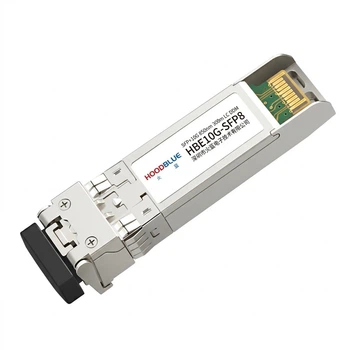 Оптический модуль Hoodblue 10G SFP+, многомодовый, для сетевой карты и коммутатора, модель HBE10G-SFP8