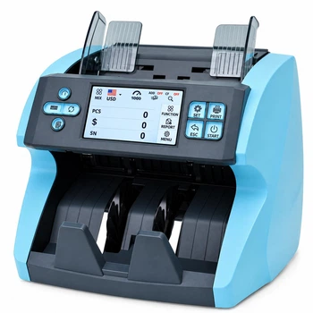 Счётная машинка для денег Native NV-3100 NEW VERSION с UV IR MG проверкой и автоматическим распознаванием валюты и номинала