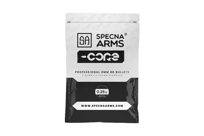 Страйкбольные шары Specna Arms CORE 0,25 г 6 мм, 1000 шт., White