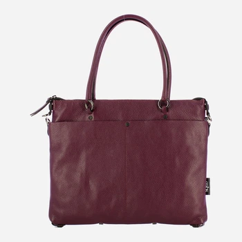 Torebka crossbody damska ze skóry naturalnej duża Gabs G3Plus G000033T2X3209 C3530 Bordowa (800070361223)