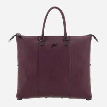 Torebka crossbody damska ze skóry naturalnej duża Gabs G3Plus G000033T3X2428 C3530 Bordowa (800070361231)