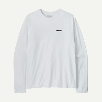 Longsleeve męski Patagonia M'S L/S P-6 Logo Responsibili 38518 FBWI XL Biały (800070362405)
