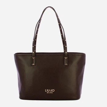 Torebka shopper damska Liu Jo AF6071E1120 91419 Brązowa (800070362895)