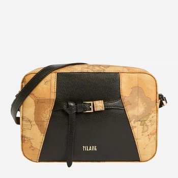 Torebka crossbody damska materiałowa mała Alviero Martini LG11G654 0001 Czarna (800070364500)