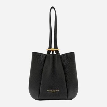 Torebka damska ze skóry naturalnej mała Gianni Chiarini Lily BS 12000 RNGDBL T.U. 001 Czarna (800070364928)