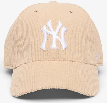 Кепка (MVP) 47 Brand THICK CORD NEW YORK YANKEES бежевый Уни One Size