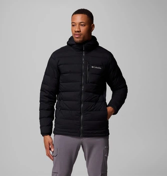 Пуховая куртка Columbia Drift Peak Down Hooded Jacket (размер Medium, цвет Black)