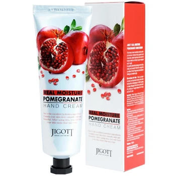 Увлажняющий крем для рук с экстрактом граната Jigott Real Moisture Pomegranate Hand Cream 100 мл (8809541280788)