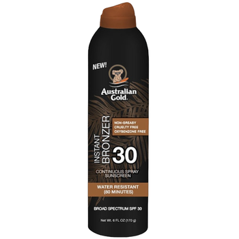 Спрей для загара с бронзатором Australian Gold Spray Bronzer Sunscreen SPF30