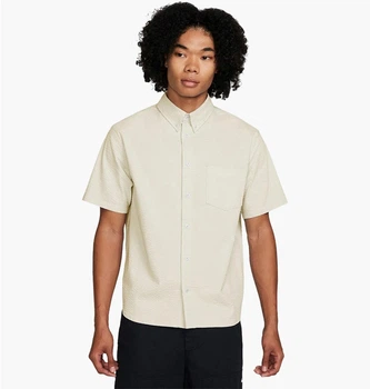 Сорочка чоловіча Nike Life Shirt With Seersucker M Білий FN3222-030