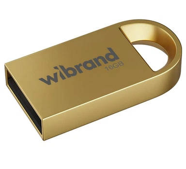 Флеш-накопитель Wibrand Flash USB 2.0 Lynx 16Gb Gold (WI2.0/LY16M2G)