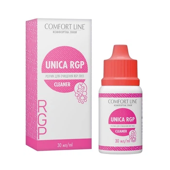 Розчин для жорстких контактних лінз UNICA CLEANER RGP 30 мл