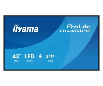 Монитор iiyama ProLite LH4364UHS-B1AG (LH4364UHS-B1AG) EU