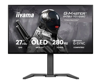 Монитор iiyama G-Master GOB2701QSC-B1 Titan Falcon (GOB2701QSC-B1) EU