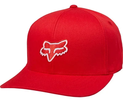 Кепка Fox Flexfit Legacy тёмно-красная L/XL