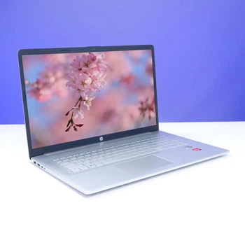 Ноутбук HP Laptop 17-cp0815no 17.3" Full HD AMD Ryzen 3 5300U (2.60-3.80 ГГц) AMD Radeon Graphics RAM 8 ГБ 128 ГБ SSD - Б/В