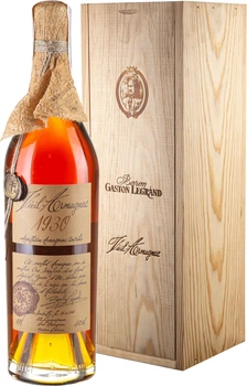 Арманьяк Baron Gaston Legrand Bas Armagnac 1930 0.7 л 40% (3557755153019)