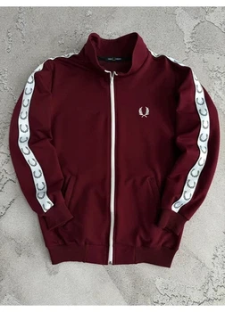 Олімпійка чоловіча Fred Perry з лампасами . Бордо S