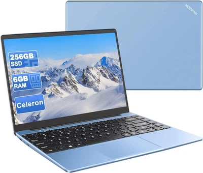Ноутбук 14" WOZIFAN W7 | Intel Celeron N4020 RAM 6GB SSD 256GB | Windows 11 (UKR)