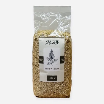 Белая киноа без глютена, Ms.Tally, 500 г