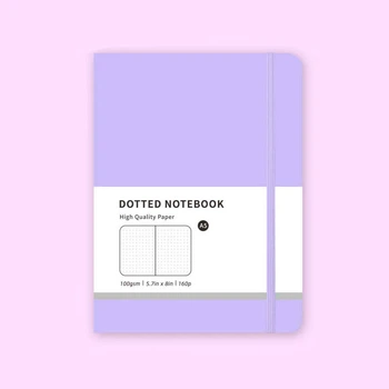 Блокнот Фиолетовый в точку (Dotted Notebook) формата А5 202 мм × 142 мм