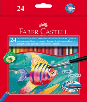 Набір акварельних олівців Faber-Castell 24 шт (4005401144250)