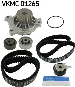 Комплект ременя ГРМ з помпою SKF (VKMC01265)