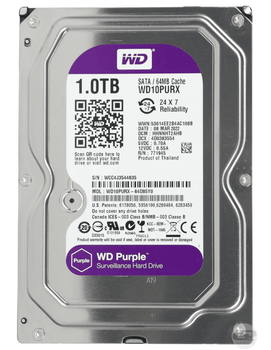 Western Digital Purple 1TB 64MB 5400rpm WD10PUR