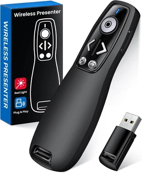 Бездротовий пульт для презентацій 2.4 ГГц USB чорний