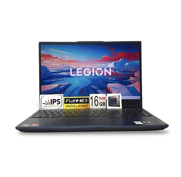 Ноутбук Lenovo Legion 5 15.6" FHD IPS 120Hz Ryzen 5 5600H 16Gb SSD 512GB Nvidia RTX3060 6GB Б/У