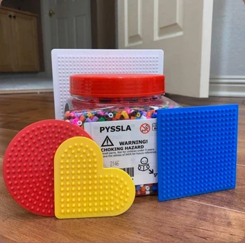 ІКЕА ТермоМозаїка PYSSLA ПЮССЛА, 501.285.72 + Форми для мозаїки 701.285.71