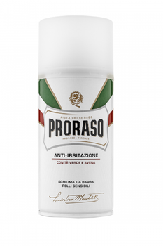 Пена для бритья с экстрактом зеленого чая для чувствительной кожи Proraso Shaving Foam 300ml