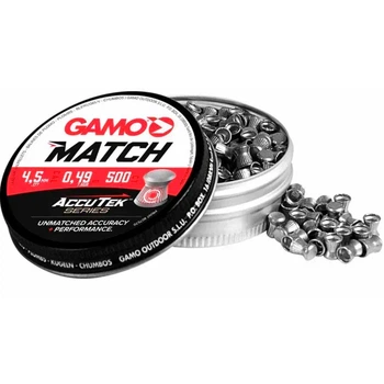 Кульки Gamo Match AccuTek (4.5 мм, 0.49 г, 500 шт.)