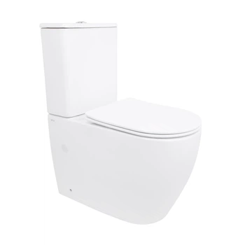 Унітаз підлоговий Qtap Evia Ultra Quiet 630×350×795 мм з сидінням Soft-close, White QTEVI27W49258 QTAP QTEVI27W49258