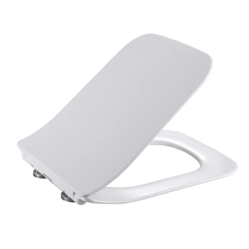 Qtap сидіння для унітаза (Crow 640) 460x350x47 мм, White, з мікроліфтом, Slim Duroplast, Quick Release QTSC179W48700 QTAP QTSC179W48700