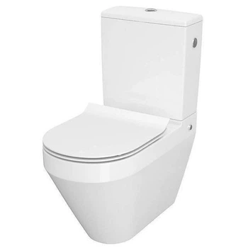 Унітаз напольн CREA CL ON 010/020 овальний,SLIM DUR SC CERSANIT CREA K114-023