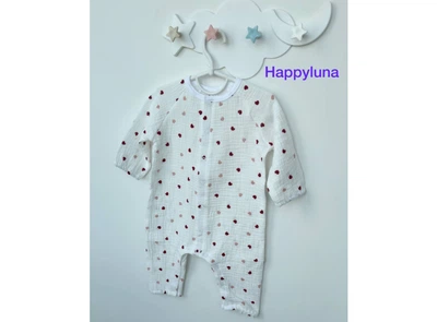 Дитячий чоловічок Happy Luna Муслінчик 74 см Блакитний (1055-74)