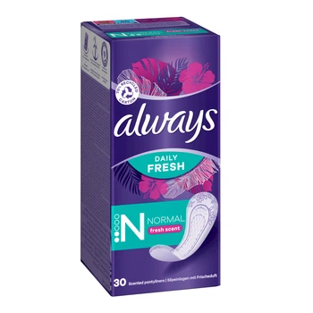 Щоденні прокладки Always Daily Fresh Normal Свіжий аромат 30 шт