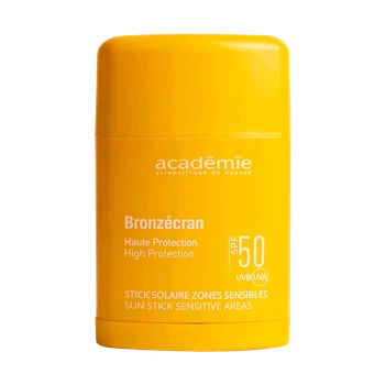 Солнцезащитный стик для чувствительных зон Academie Bronzecran Sun Stick Sensitive Areas SPF 50 10 мл