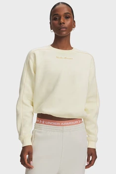 Жіночий білий світшот Rival Shimmer Crew-WHT Under Armour S 6013560-513