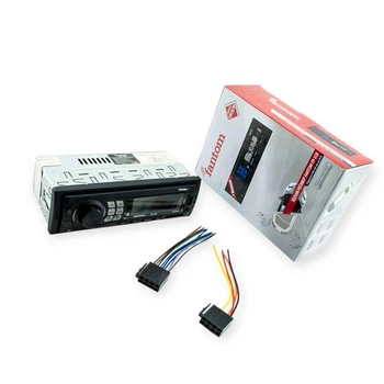 Магнитола Fantom FP-318 FM, USB, SD, AUX, MP3, WMA, Bluetooth, синяя подсветка